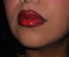 Load image into Gallery viewer, Crimson flail glitter lipgloss