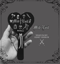 Load image into Gallery viewer, Mid-evil weaponry hand mirror