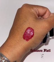 Load image into Gallery viewer, Crimson flail glitter lipgloss