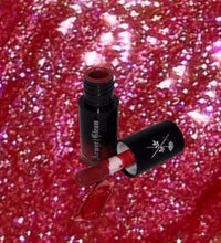 Load image into Gallery viewer, Crimson flail glitter lipgloss