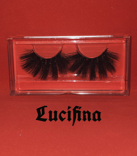 Lucifina Rapper Dramatic lashes – Firevixenlashes